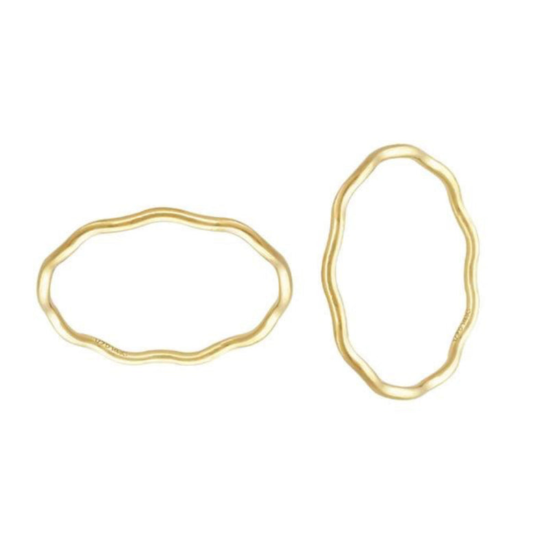 Wavy Gold Ring
